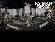 Tablet Screenshot of fatmanscoop.com